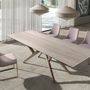 Chaises - Chaise en tissu gris - ANGEL CERDÁ