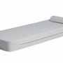 Transats - Poolbed Gris Perle | PoolBed COZIP| 180x70xh18 cm - COZIP