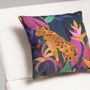 Outdoor decorative accessories - Cozip outdoor cushion JUNGLE | Designer fabric - COZIP