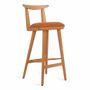 Chairs - Oriq - Solidwood High / Bar Chair - ALANKARAM