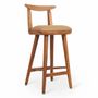 Chaises - Oriq - Chaise haute / de bar en teck - ALANKARAM