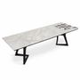 Dining Tables - Betona - Dual tone stone top - ALANKARAM