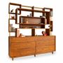 Cutlery set - Aasad - Teakwood Cutlery Unit with Brass - ALANKARAM