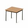 Desks - Altura - Solidwood Plain Top Square Table - ALANKARAM
