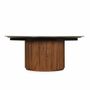 Autres tables  - Aruna - Table de café en teck avec plateau en quartz - ALANKARAM