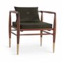 Chairs - Kutu - Teakwood Lounge Chair - ALANKARAM