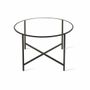 Other tables - Clarus - Glass Top Side Table - ALANKARAM
