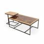 Other tables - Dualis - Center Table with Multicolor Artwork - ALANKARAM