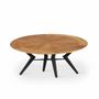 Autres tables - Fusi - Table centrale en bois massif - ALANKARAM