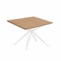 Desks - Qirri - Metal Base (White) - ALANKARAM