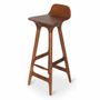 Chairs - Inalt - Teakwood High / Bar Chair - ALANKARAM