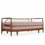 Sofas - Ikili - Teakwood Three Seater Sofa Cum Bed - ALANKARAM
