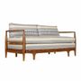 Sofas - Ikili - Teakwood Two Seater Sofa Cum Bed - ALANKARAM