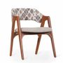 Chairs - Ikkita - Teakwood Dining Chair - ALANKARAM