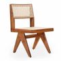 Chaises - Jeanneret - Chaise de salle à manger/bureau en teck - ALANKARAM