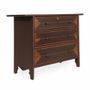 Commodes - Kanishta Daraj - Commode à tiroirs en teck (teinté) - ALANKARAM