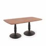 Autres tables - Katala - Table de café rectangulaire en bois massif - ALANKARAM