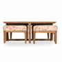 Autres tables  - Kiota - Table centrale gigogne en teck - ALANKARAM