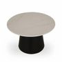 Dining Tables - Kosy - Soliwood Dining Table with Stone Top - ALANKARAM