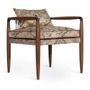 Chairs - Kutu Teakwood Lounge Chair - ALANKARAM