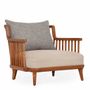 Chairs - Lega - Teakwood Lounge Chair - ALANKARAM