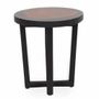Autres tables - Likas - Table d'appoint en bois massif - ALANKARAM
