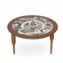 Autres tables - Marami - Table avec plateau peint en blanc - ALANKARAM
