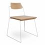 Chaises - Minik - Chaise de salle à manger en bois massif - ALANKARAM