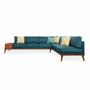 Sofas - Mysig - Teakwood Six Seater Sofa - ALANKARAM