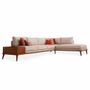 Sofas - Mysig Teakwood Six Seater Sofa - ALANKARAM