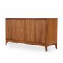 Storage boxes - Netto Teakwood Shoerack/ Storage Cabinet - ALANKARAM