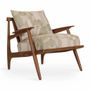 Chairs - Obalo - Teakwood Lounge Chair - ALANKARAM