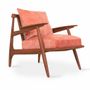 Chairs - Obalo - Teakwood Lounge Chair - ALANKARAM