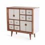 Commodes - Orden - Commode en teck blanc nuage - ALANKARAM