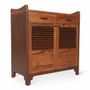 Storage boxes - Padapa Solidwood Shoerack/ Storage Unit - ALANKARAM
