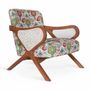 Chaises - Patahi - Chaise longue avec dossier en rotin - ALANKARAM