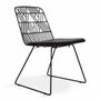 Chaises - Poro - Chaise en métal avec treillis - ALANKARAM