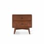 Night tables - Pustak Daraj - Teakwood Bedside Unit - ALANKARAM