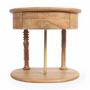 Tables de nuit - Tohu - Table de chevet en teck - ALANKARAM