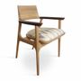 Chaises - Tuettu - Chaise de salle à manger en bois massif - ALANKARAM