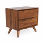 Tables de nuit - Table de chevet en teck Twee - ALANKARAM