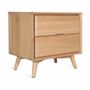 Night tables - Twee - Solidwood Bedside Unit - ALANKARAM