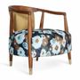 Chairs - Uru - Lounge Chair With Brass Capping - ALANKARAM