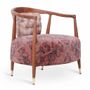 Chaises - Uru - Fauteuil Lounge avec revêtement en laiton - ALANKARAM