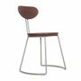 Chairs - Viboko - Dinign Chair With Wooden seat - ALANKARAM