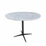 Other tables - Whetu - Cafe table with Stone Top - ALANKARAM