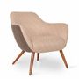 Chaises - Yarmi - Fauteuil Lounge en Tissu Multicolore - ALANKARAM