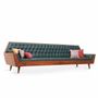 Sofas - Yukta - Four Seater sofa - ALANKARAM