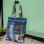Homewear textile - Tote bag Paris Fleuriste - MARON BOUILLIE