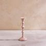 Decorative objects - Rubbed Enamel Candle Holders - BE HOME